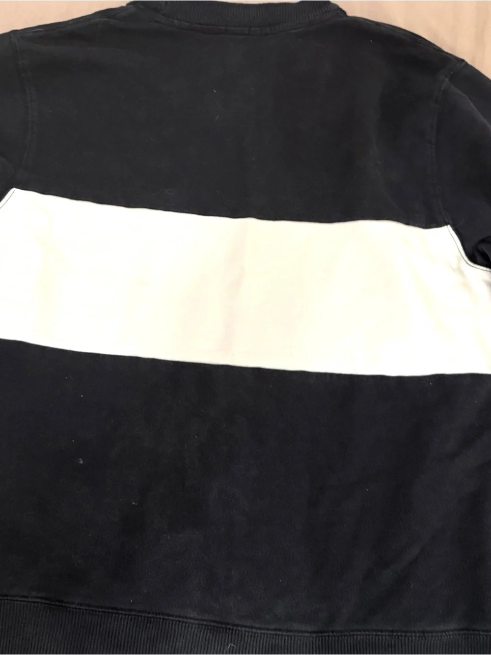 Georgetown- Navy and White Crewneck Sweatshirt